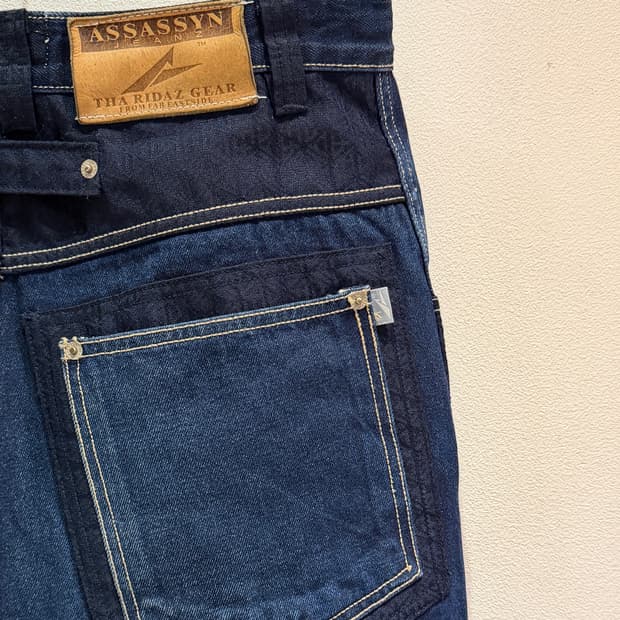 90s Assassyn Jeans Denim Shorts(34)