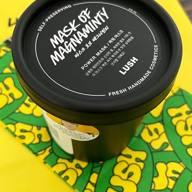 러쉬 마스크 오브 매그너민티 파워마스크 315g 슈렉팩