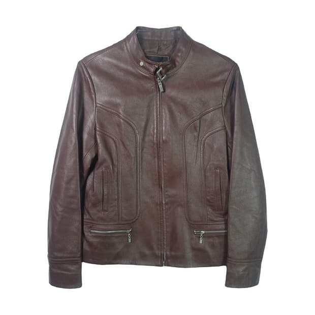 ICE CASTLE 브라운 양가죽 자켓 77