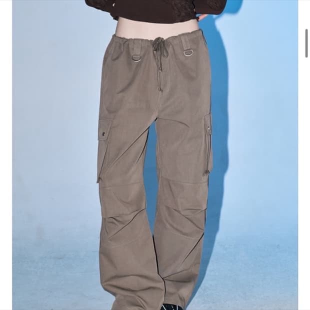 셋업엑스이 utility flap button cargo pants