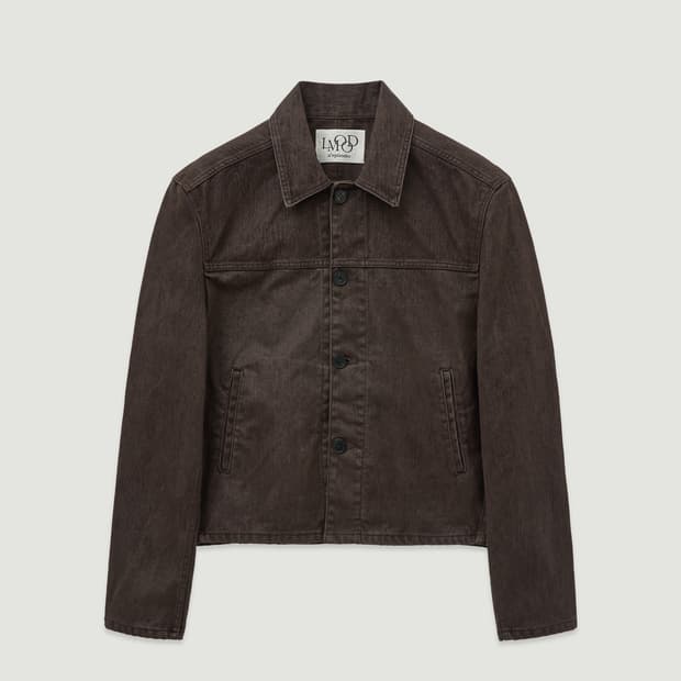 엘무드 프리먼 코튼 트러커 자켓 36사이즈