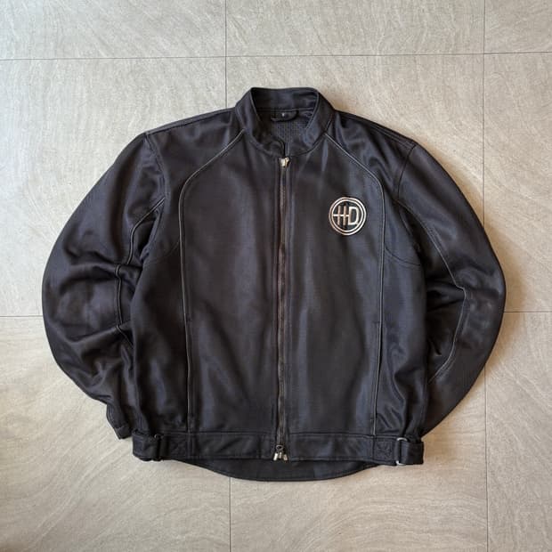 할리데이비슨 정품 블랙 메쉬 레이싱 자켓 