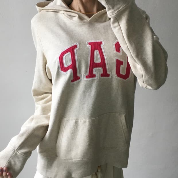GAP 빅로고 후드티 