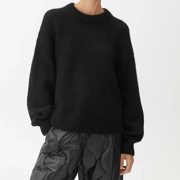 아르켓 루즈핏 모헤어 니트