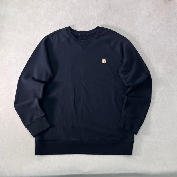 105 메종키츠네 폭스헤드 백화점택 맨투맨