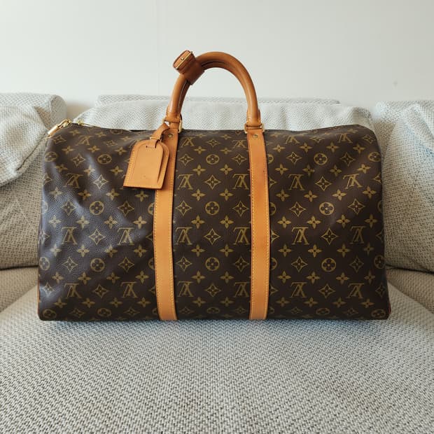 상태최상 루이비통 키폴 50 보스턴백 모노그램 여행가방