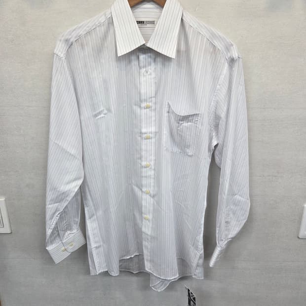 미치코런던 레이온 스트라이프 셔츠긴팔 L