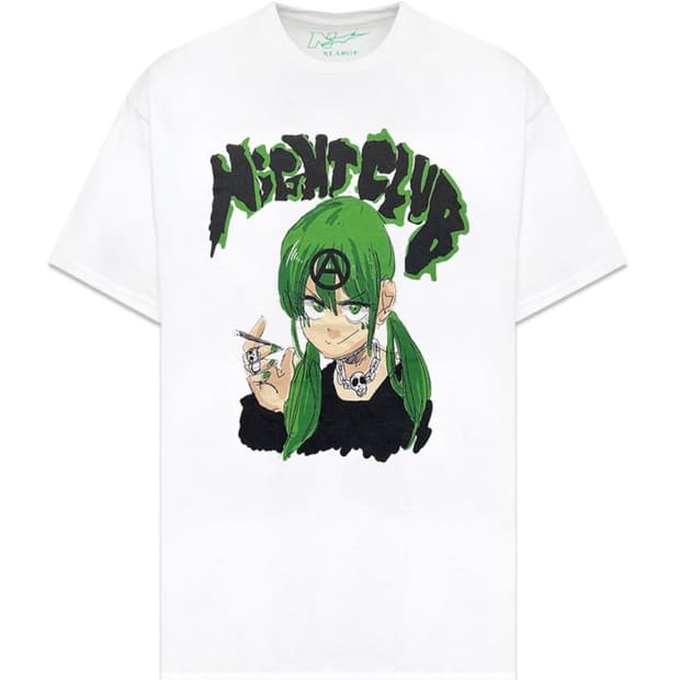 준이나가와 나이트클럽 티셔츠 L