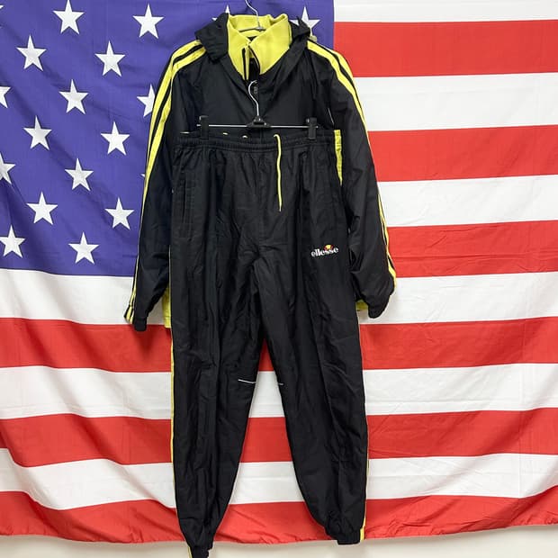 올드스쿨 엘레쎄 트레이닝복 세트 M 100