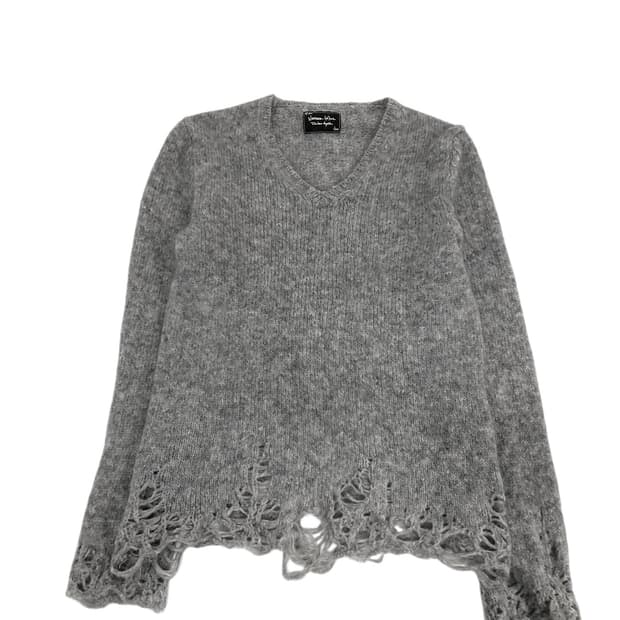 넘버나인 모헤어 니트