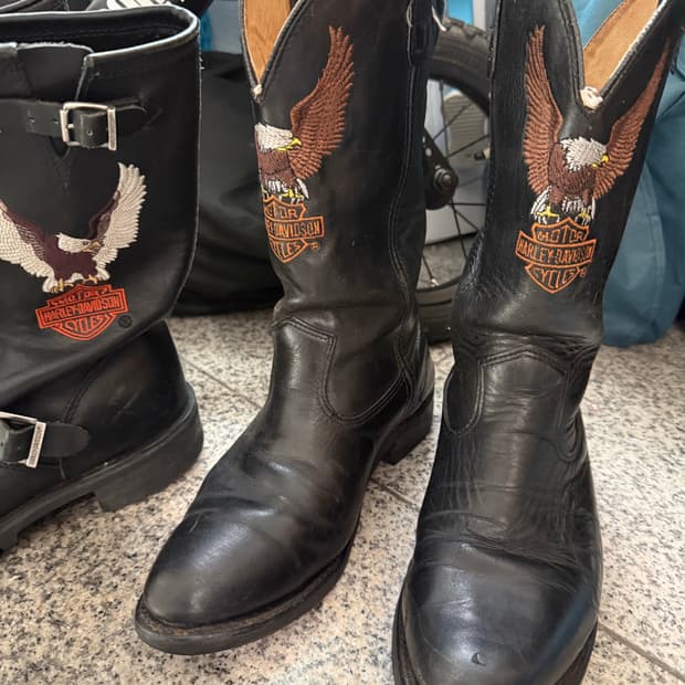 할리데이비슨 웨스턴 부츠