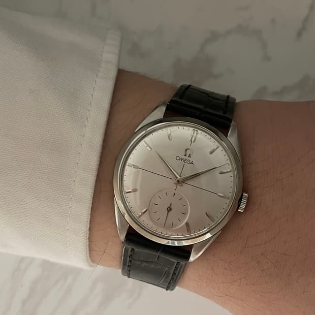 오메가 독립초침 스몰세컨즈 수동 빈티지 시계