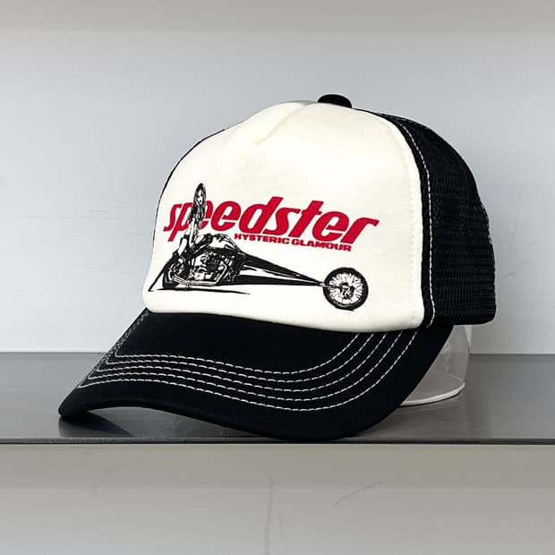히스테릭 글래머 스피드스터 메쉬 캡