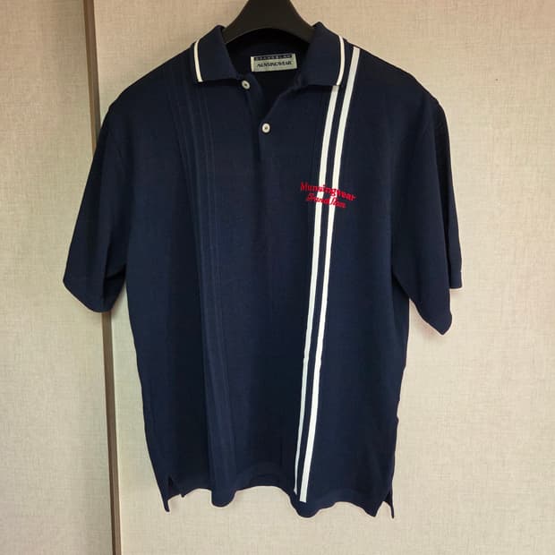 먼싱웨어 네이비 카라반팔티105