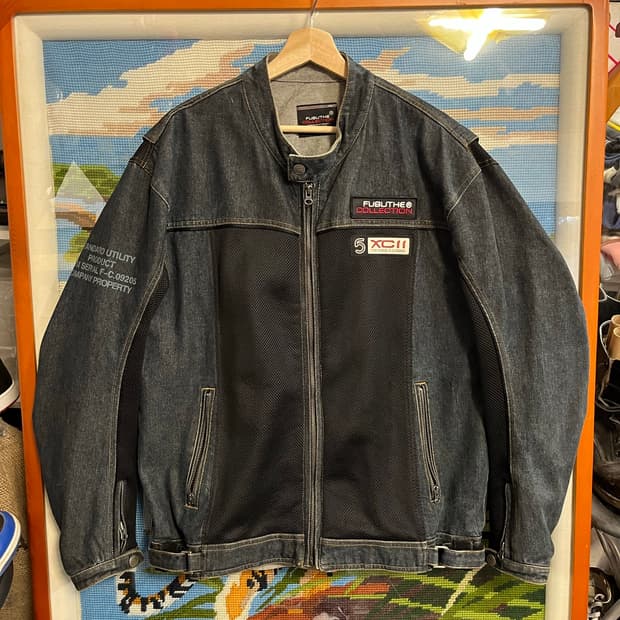 Y2K FUBU THE COLLECTION Denim Mesh Utili