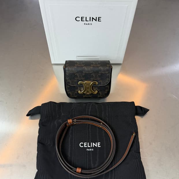 [리오브전포점] 셀린느 트리오페 미니 클로드 숄더 크로스백