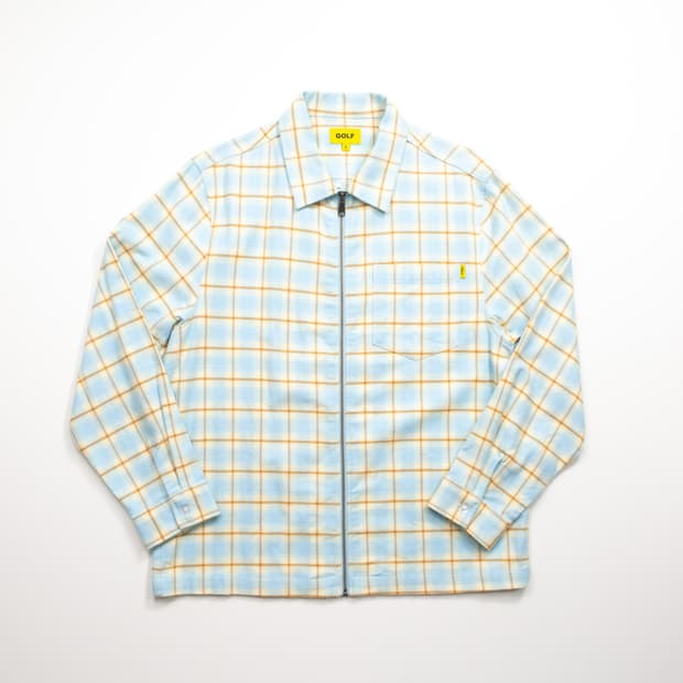 GOLF WANG Plaid Flannel Shirts Jacket