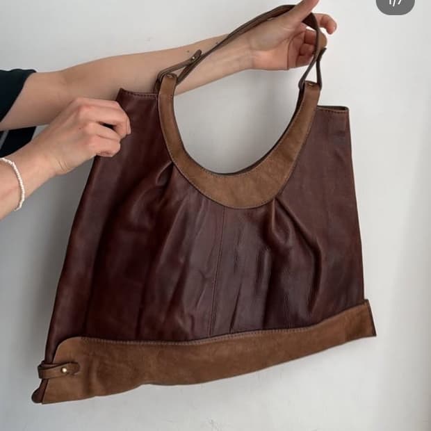 낙원 빈티지 레더 백