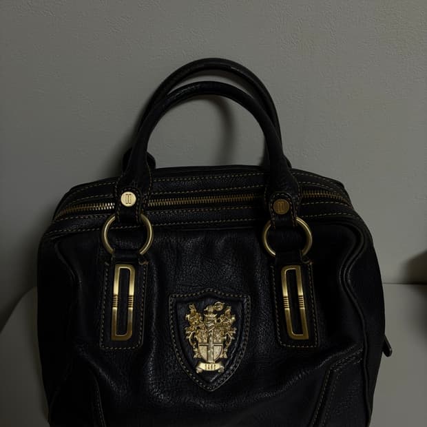 닥스 블랙 골드 디테일 백 오네걀 오네갸루 갸루