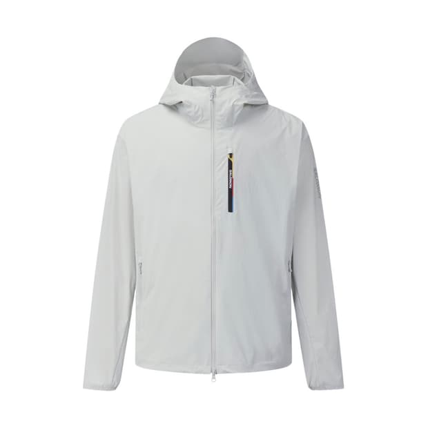 살로몬 모디세이 윈드쉘 자켓 라이트 그레이 XL