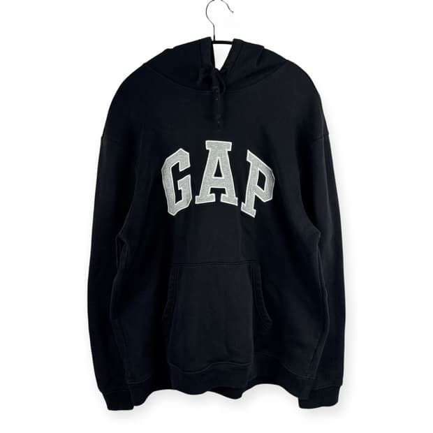 (L) GAP 후드 티 블랙/그레이