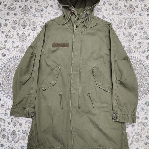 어스 뮤직 에콜로지 야상점퍼 S (55반-66)