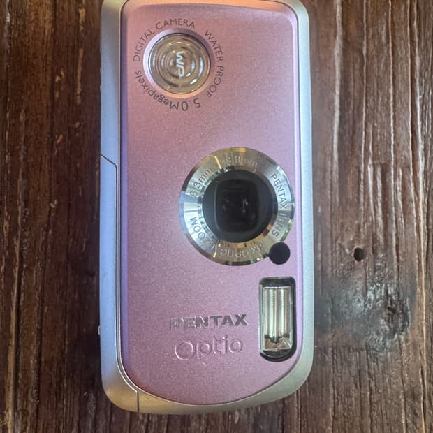 Pentax optio WP 펜탁스 옵티오 WP 라벤더 핑크
