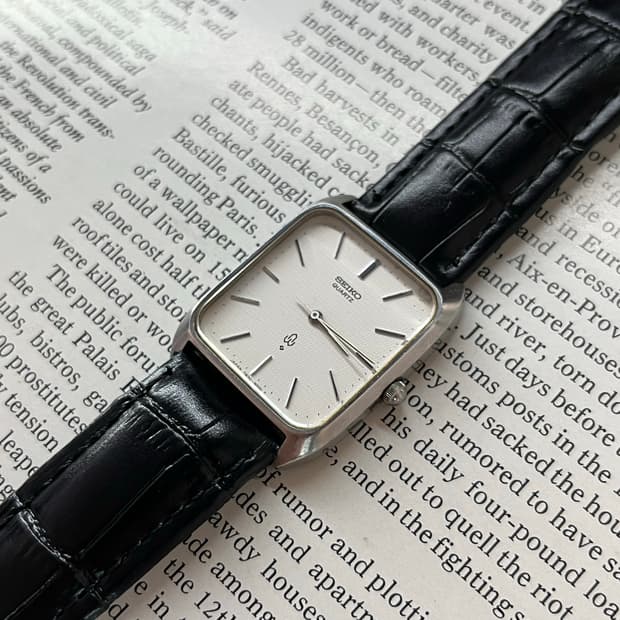 Seiko Quartz Tank Watch
