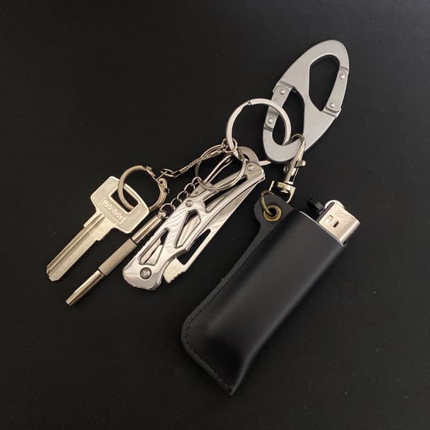 라이터 케이스 키링