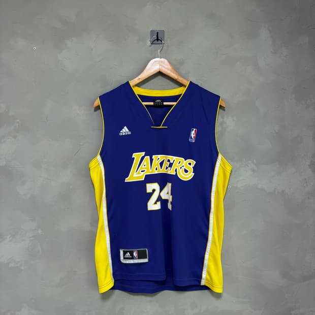 아디다스 NBA LA 레이커스 코비 브라이언트 스윙맨 져지 반팔