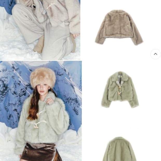 아수라 퍼자켓 카키브라운