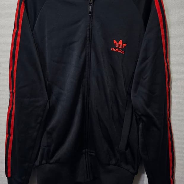 아디다스 검빨 트랙탑 져지집업 85~90 / XS~S