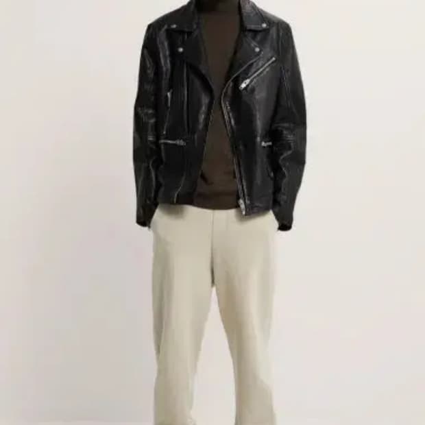 (새상품) 자라 램스킨 양가죽 라이더