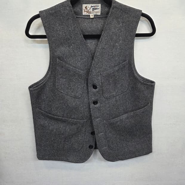 Imogene willie 빈티지 울 조끼 베스트 S