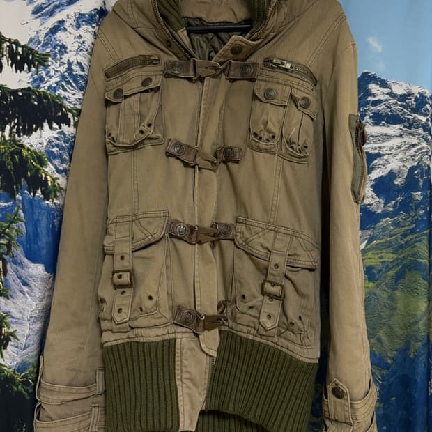 케토하우스 빈티지 디테일 집업