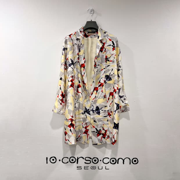 꼬르소꼬모 x La Prestic Ouiston 실크 블라우스