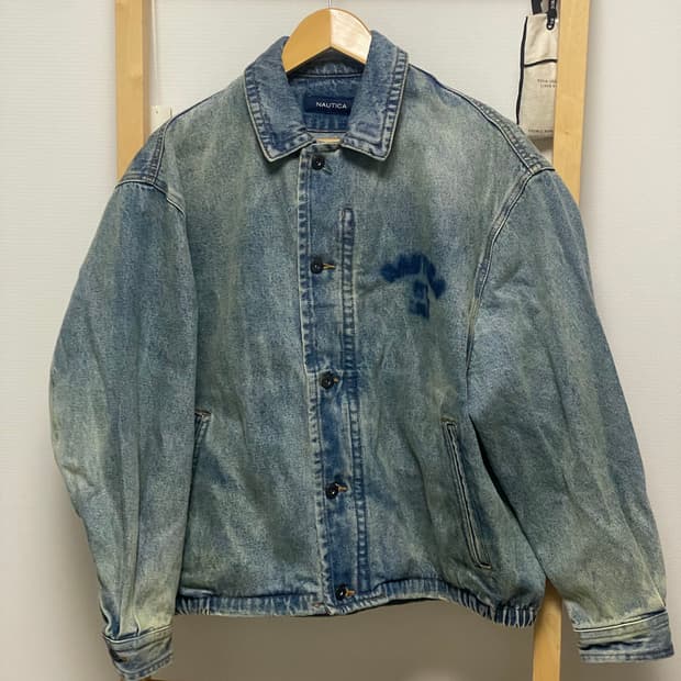 Nautica Japan 오버사이즈 데님 자켓