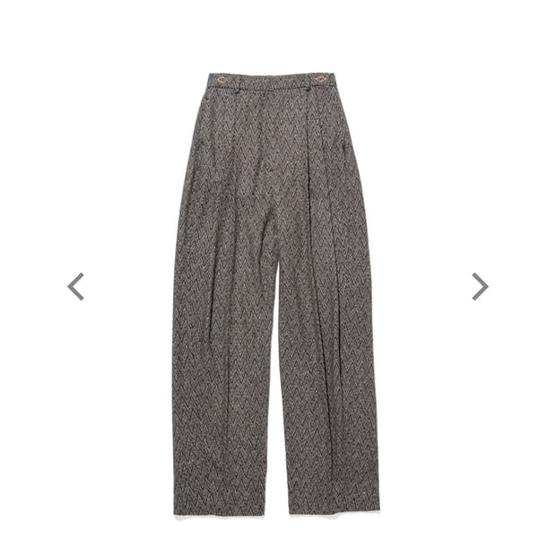 미스치프 울 슬랙스 해링본