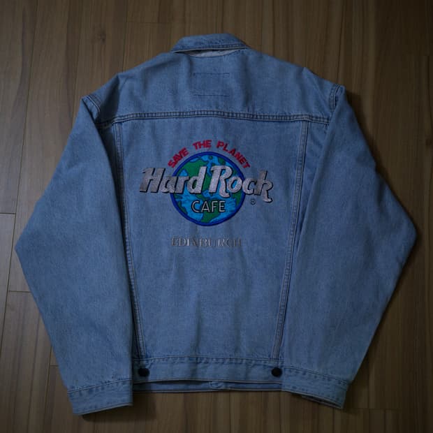 하드락 카페 청자켓 에든버러