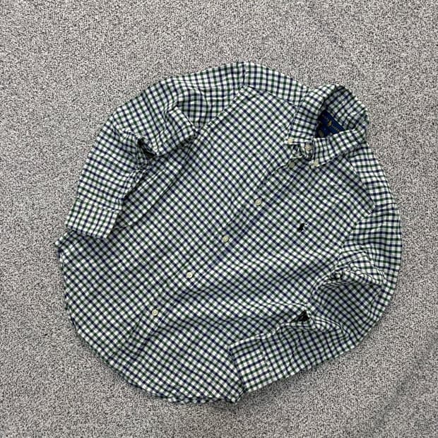 7 폴로 랄프로렌 키즈 체크 셔츠 남방 0402J