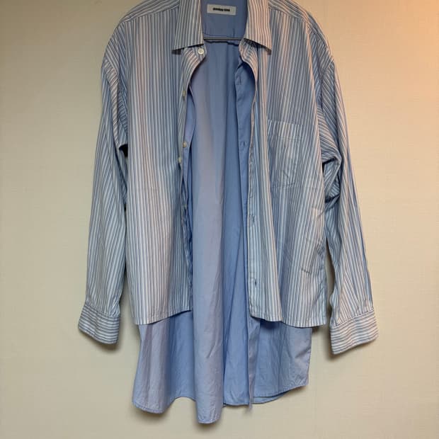 급처) monkey time LAYERED STRIPE SHIRT