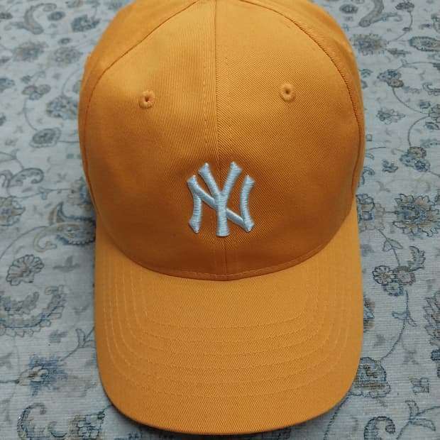MLB  뉴욕양키즈 오렌지 볼캡