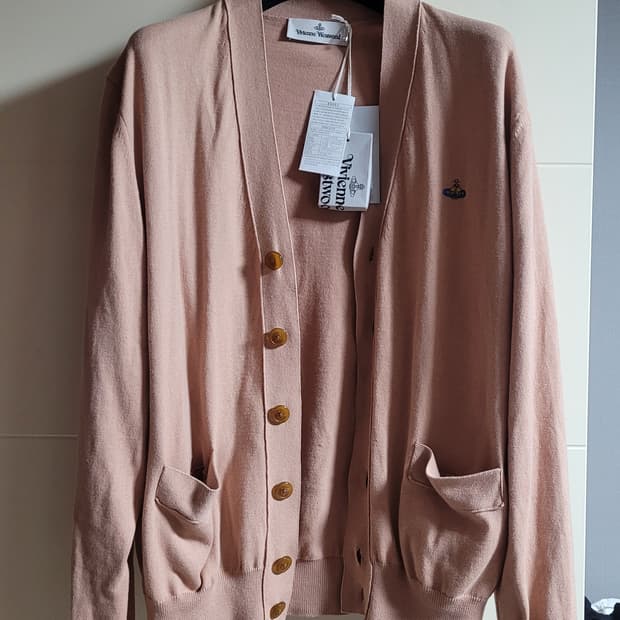 비비안웨스트우드 가디건 정품 새거