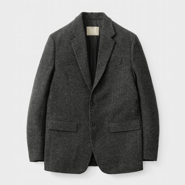 [2] 포터리 차콜 셔틀랜드 울 싱글 브레스티드 자켓&셔틀랜드 울 팬츠