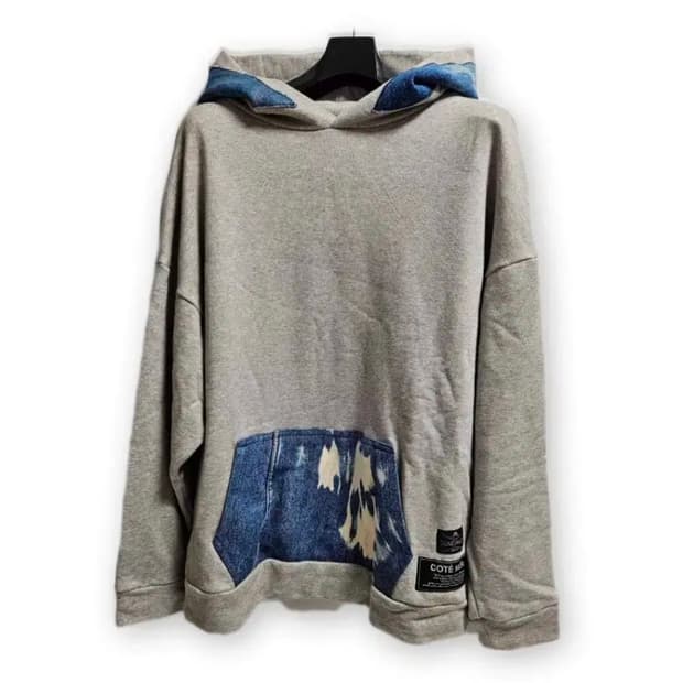 Cote mer 리메이크 데님 후드