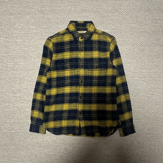 JOURNAL STANDARD cotton check shirt