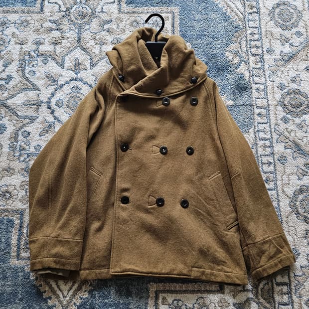 [2] KAPITAL TRI P WOOL COAT