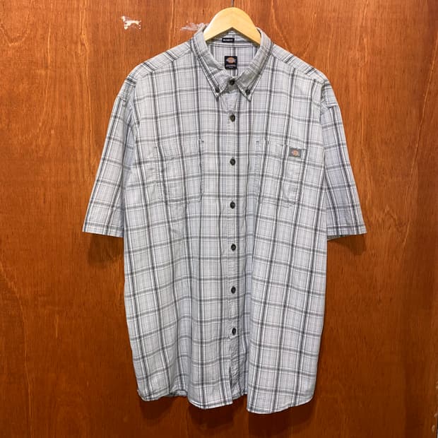 (XL) Dickies 디키즈 체크 반팔 셔츠 릴렉스드핏