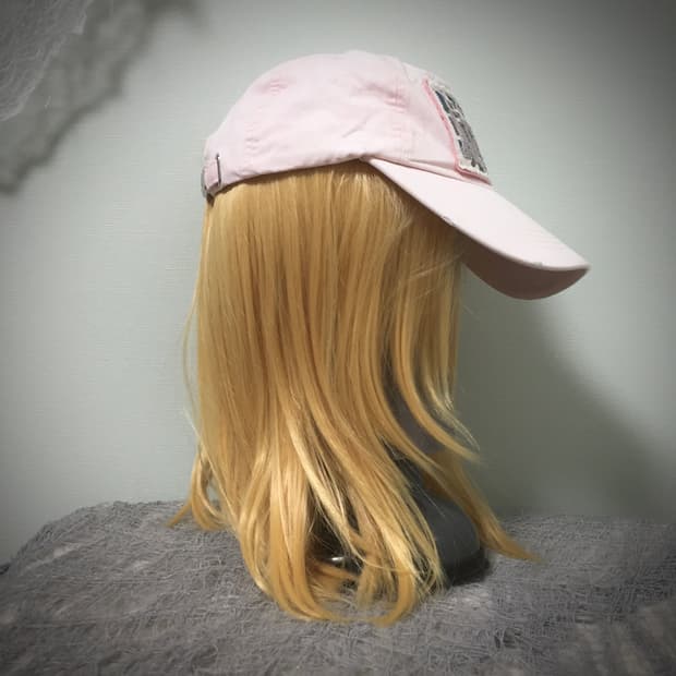 Rock blue baby pink vintage cap