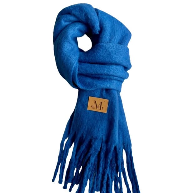 무센트 블루 머플러